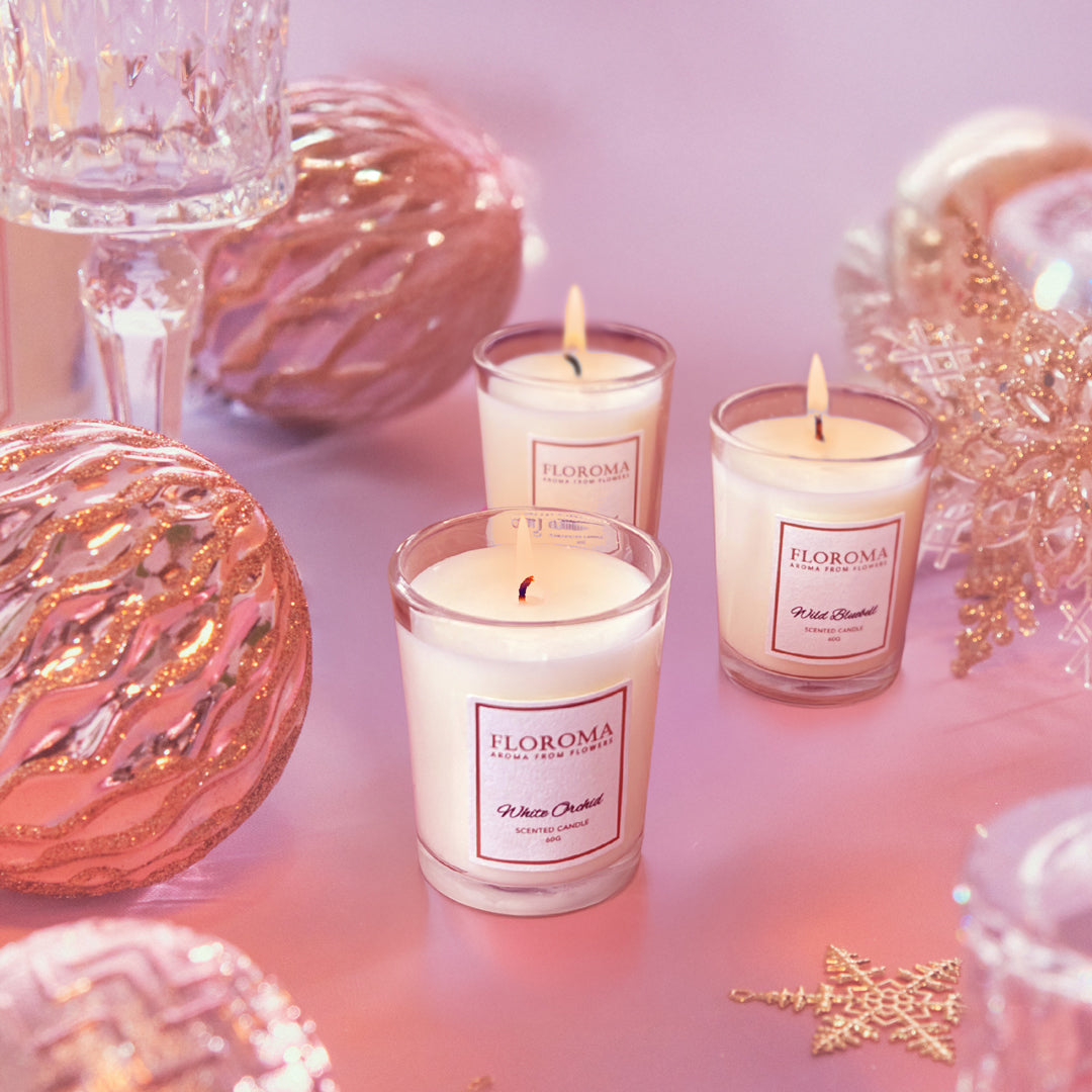 Holiday Glow Kerzen-Trio (3 x 60 g)