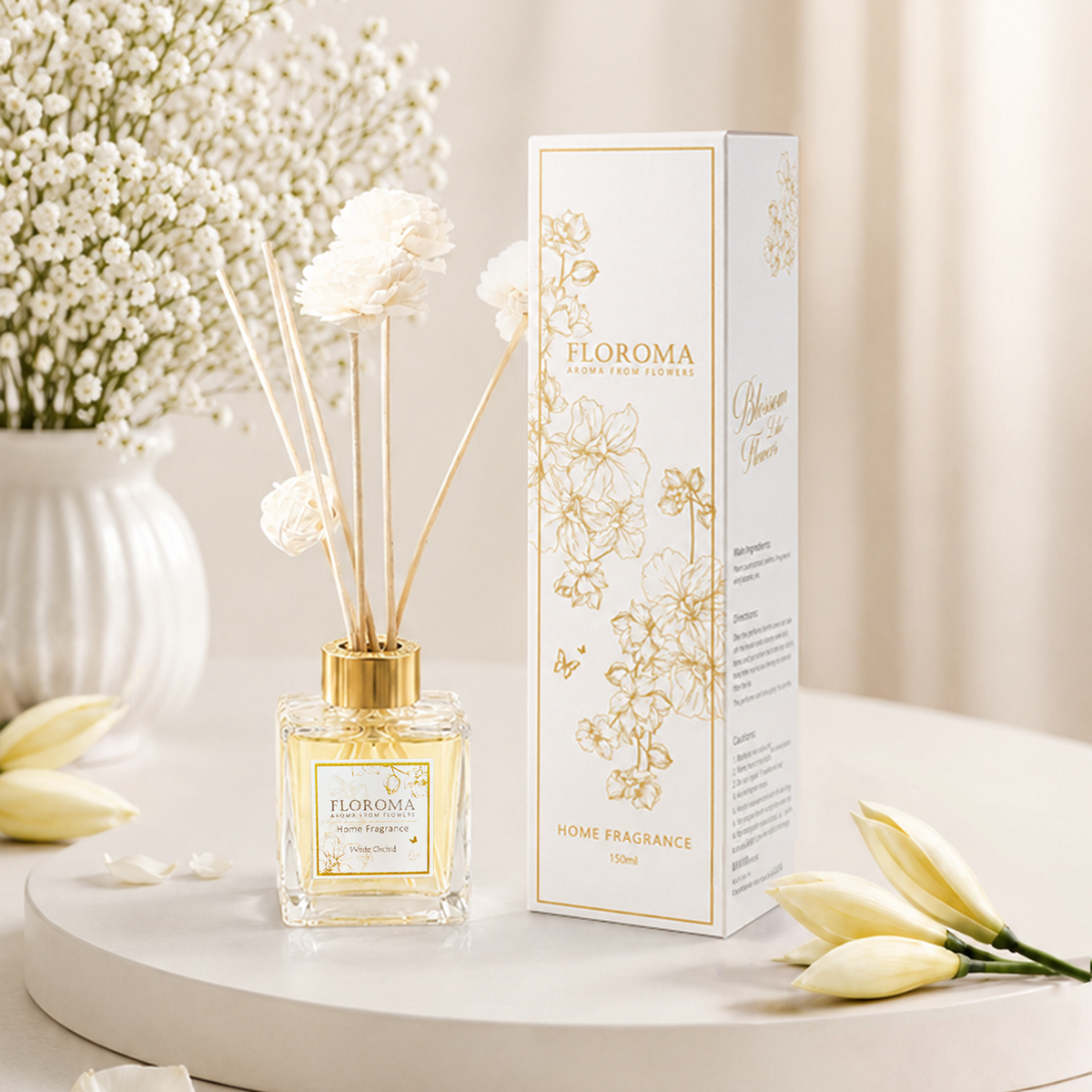 Floroma【Raumdiffusor】Kombi: 119 USD für 2 große Diffusoren (beliebige 2 Düfte)