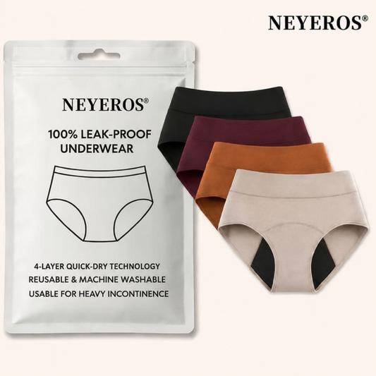 💖 Final Chance: 50% Off | NEYEROS® 100% Leak-Proof Underwear (4-Pack)