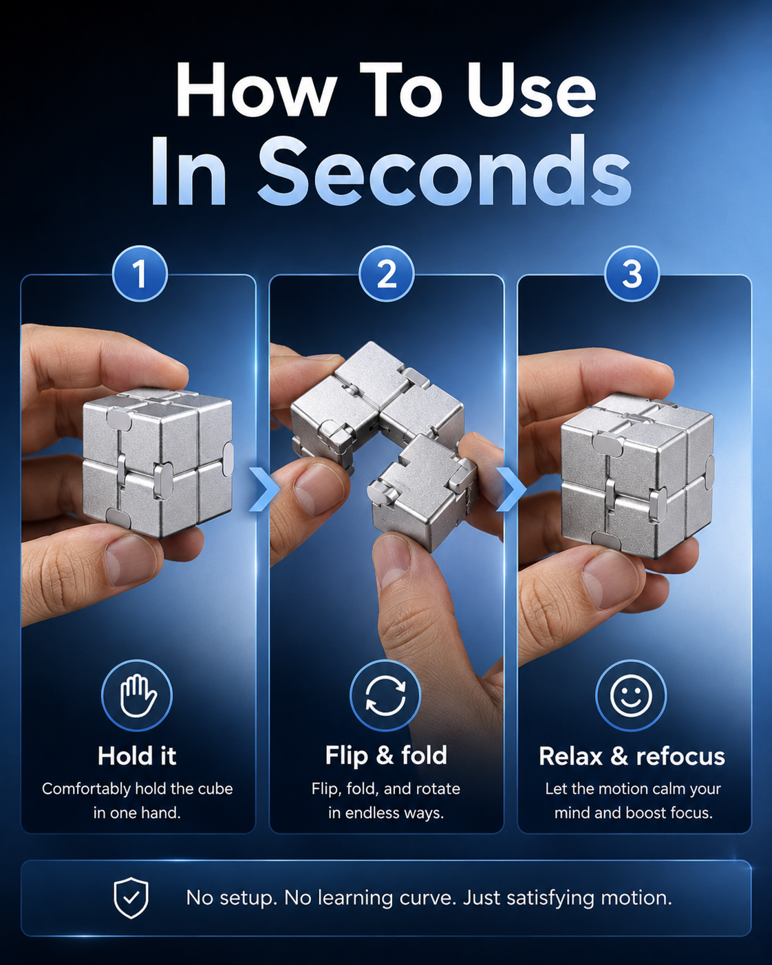 🏆 #1 Stress-Relieving Cube – Limited-Time Discount!