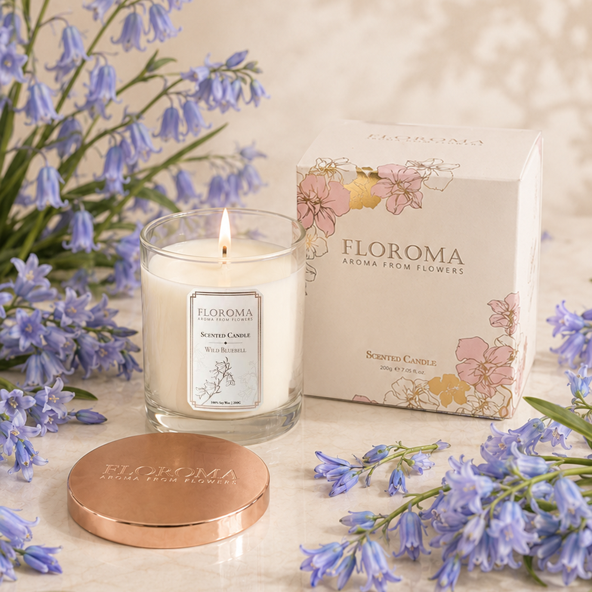 Duftkerze Wild Bluebell