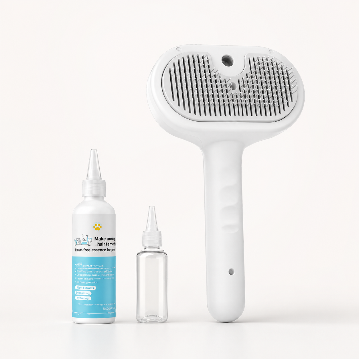 🔥 Last 100 units! 60% off the 3-in-1 electric steam pet grooming brush for a limited time!