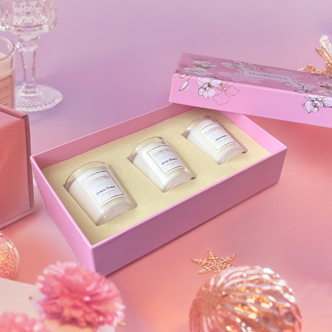 Holiday Glow Candle Trio (60Gx3)