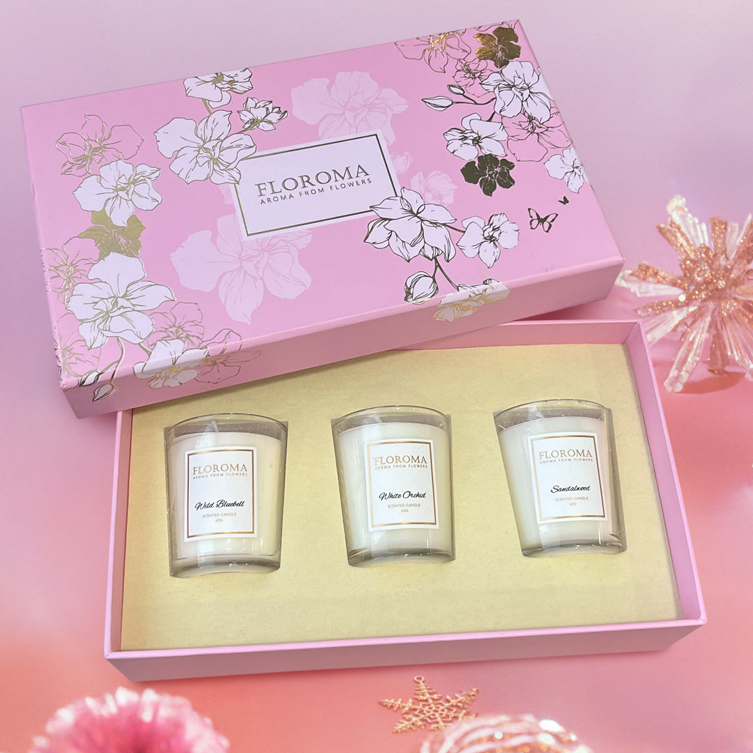 Holiday Glow Candle Trio (60Gx3)
