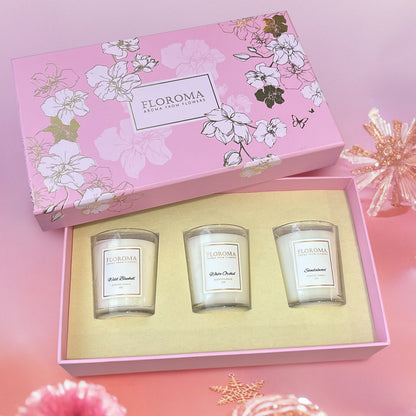 Holiday Glow Candle Trio (60Gx3)