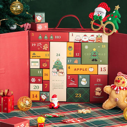 Christmas Advent Calendar with 24 Mini Perfumes (Cardboard Packaging)