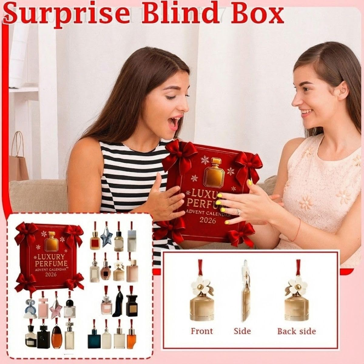 Luxury Perfume Advent Calendar 2026, 24 Days Perfume Display Gift Set