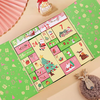 Christmas Advent Calendar with 24 Mini Perfumes (Cardboard Packaging)