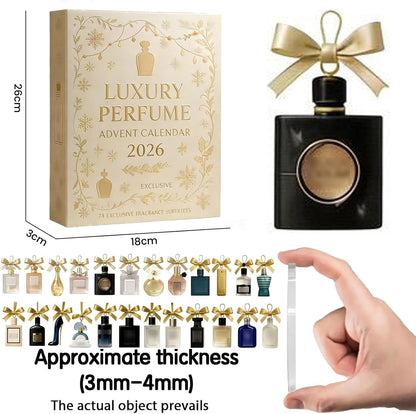 Luxury Perfume Advent Calendar 2026, 24 Days Perfume Display Gift Set