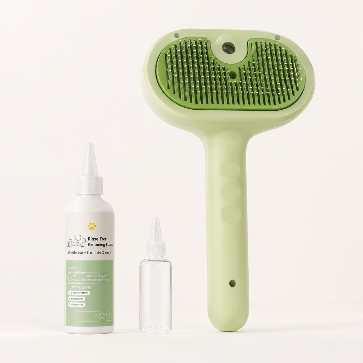 🔥 Last 100 units! 60% off the 3-in-1 electric steam pet grooming brush for a limited time!