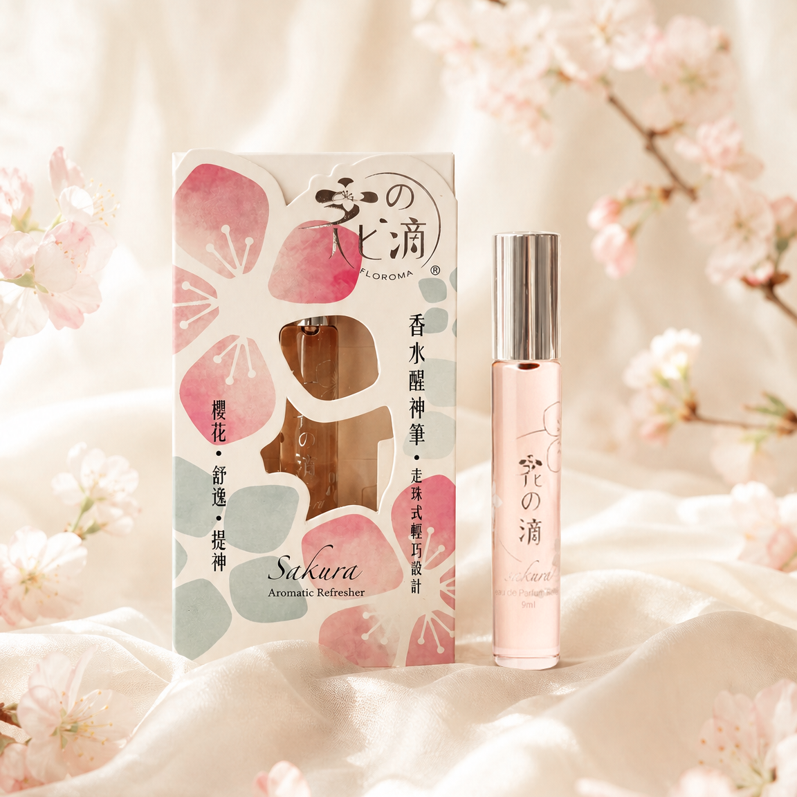 Floroma (Cherry Blossom) Aromatic Refresher Pen