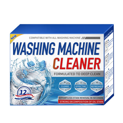 Deep-Clean Washing Machine Cleaner Tablets – Freshen Your Washer With One Easy Cycle