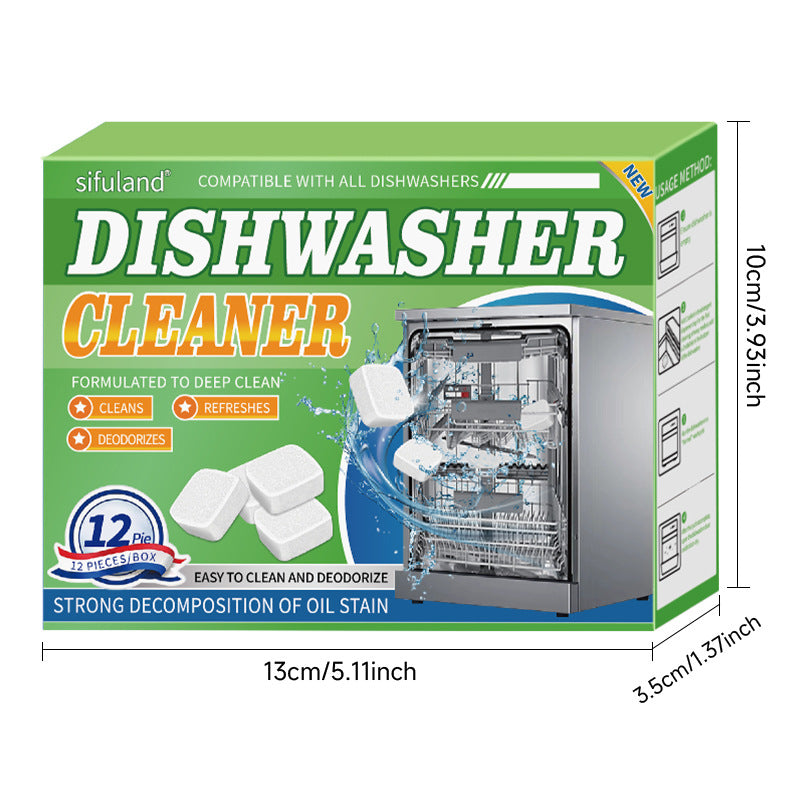 Deep-Clean Washing Machine Cleaner Tablets – Freshen Your Washer With One Easy Cycle