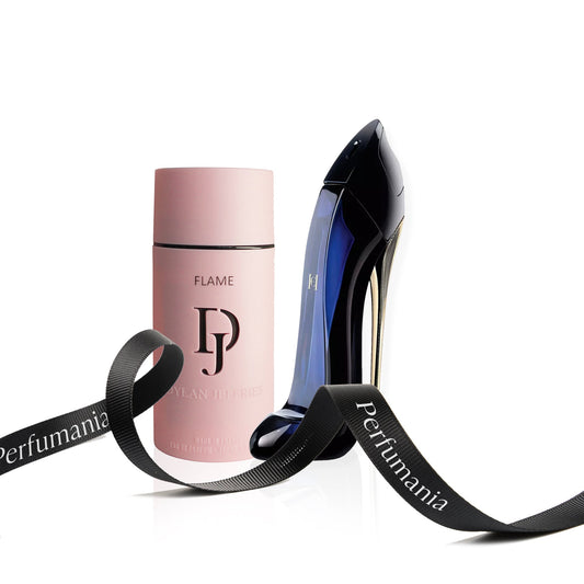 Flame by Dylan Jeffries and Good Girl by Carolina Herrera