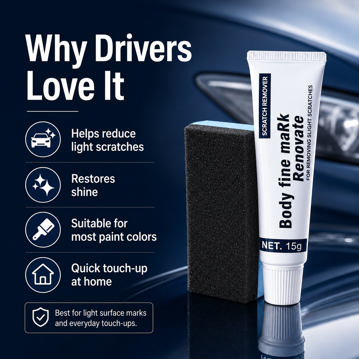 Benefits of car paint scratch repair cream