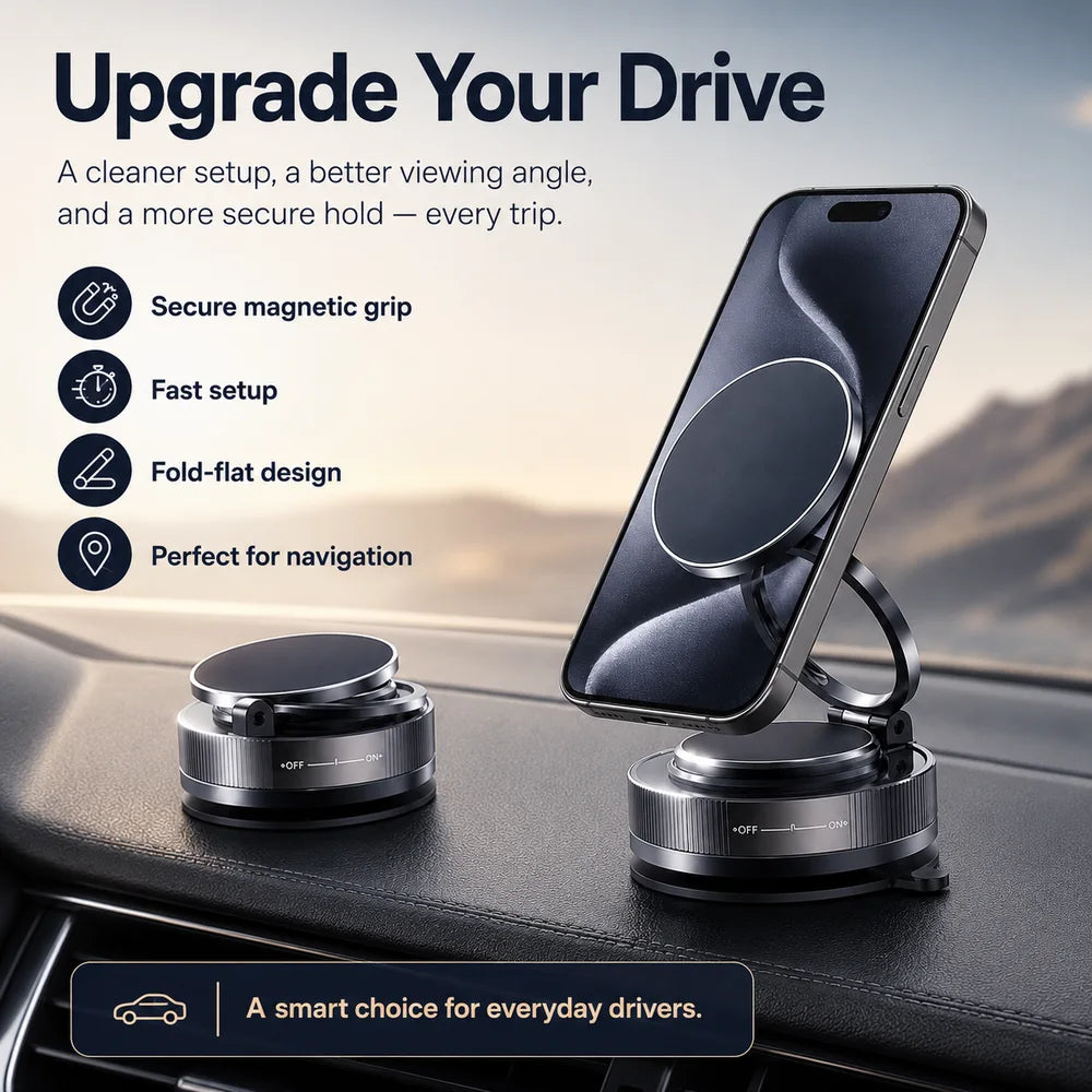 🧲 Keep Your Phone Secure. Keep Your Eyes on the Road.