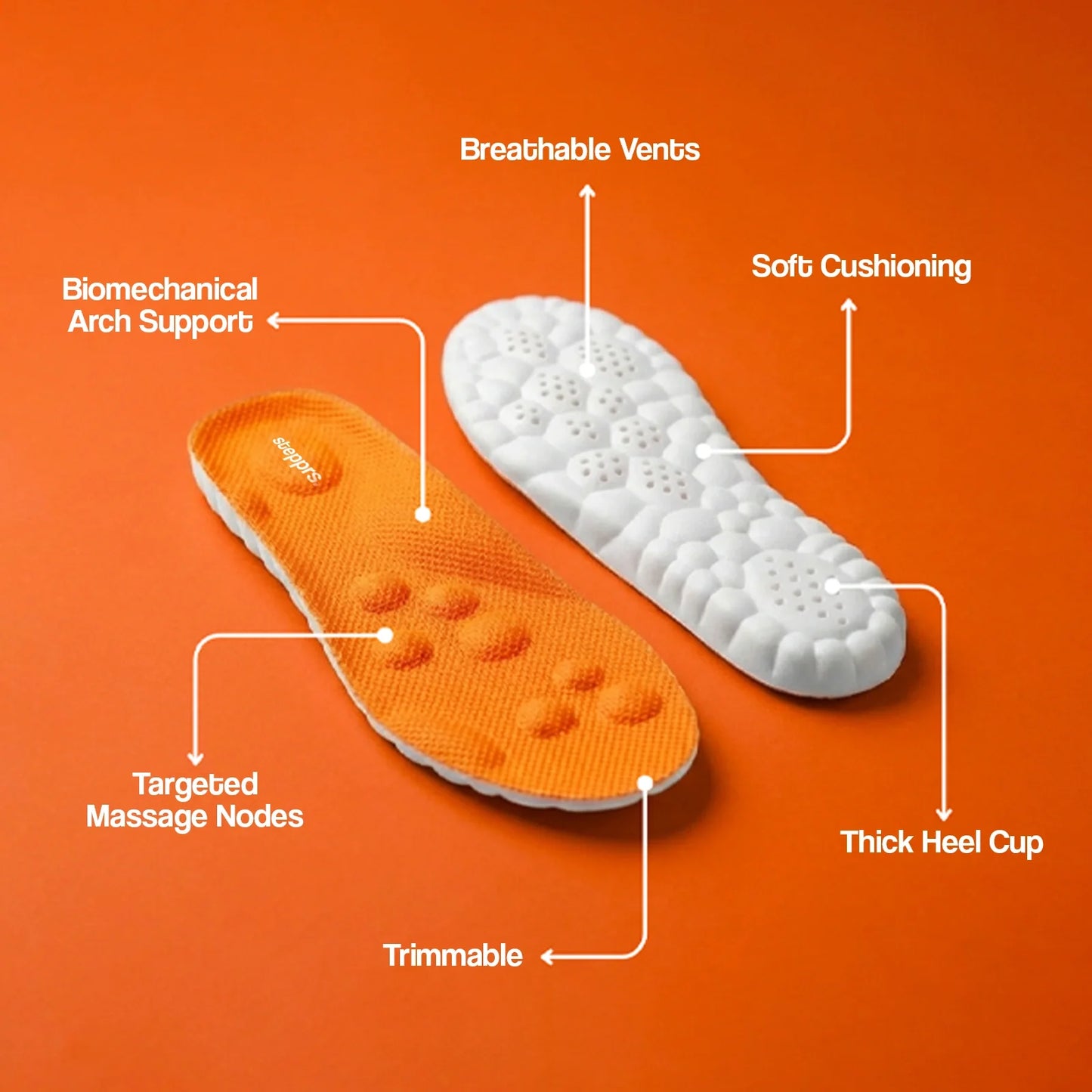 🦶Cloud-Cushion Arch Support Insoles – Everyday Comfort for Tired Feet